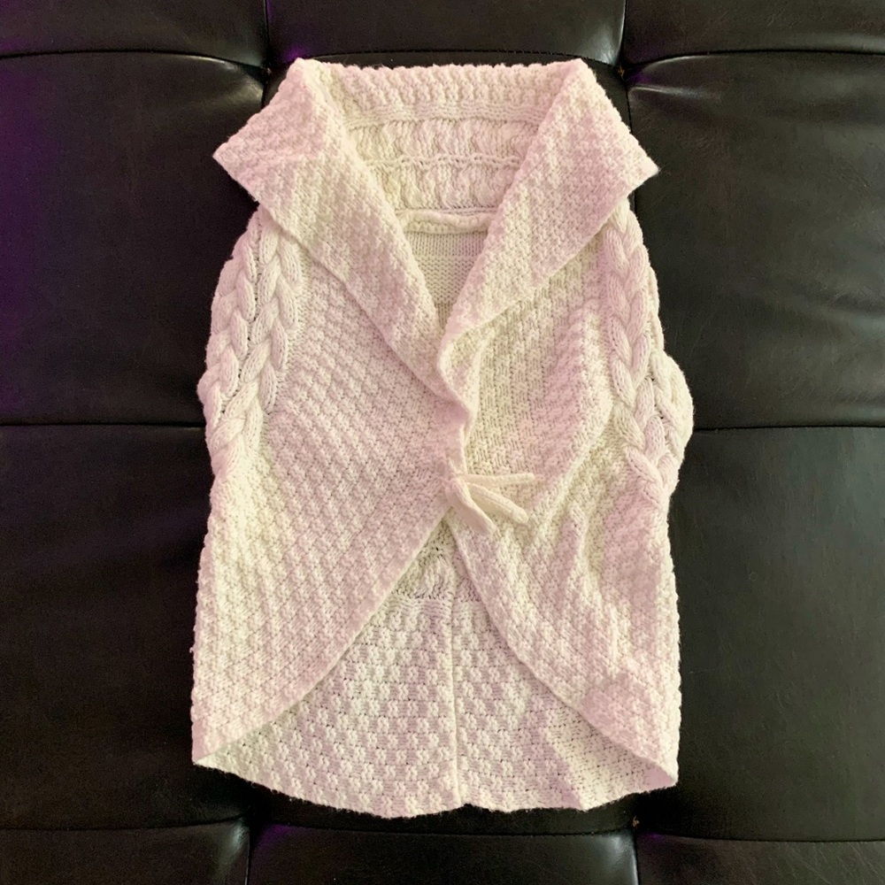 Baby sweater vest